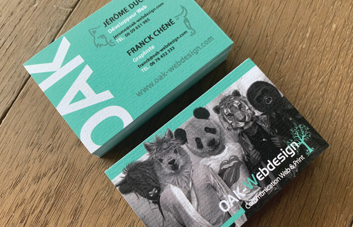 Découvrez nos nouvelles cartes de visite texturées !