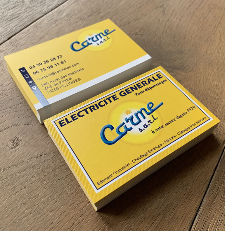 Carme SARL - électricité