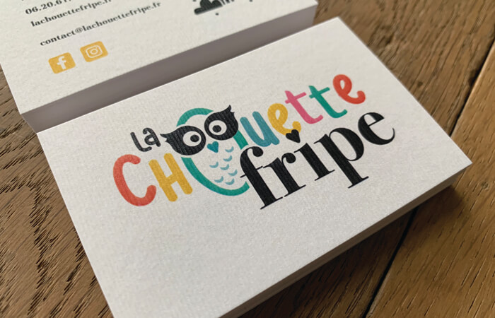 Une carte de visite aux valeurs de l’entreprise