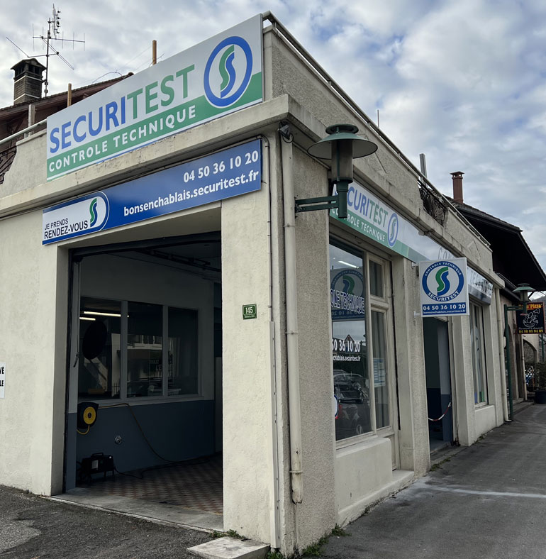 Centre de contrôle Sécuritest - Automobile