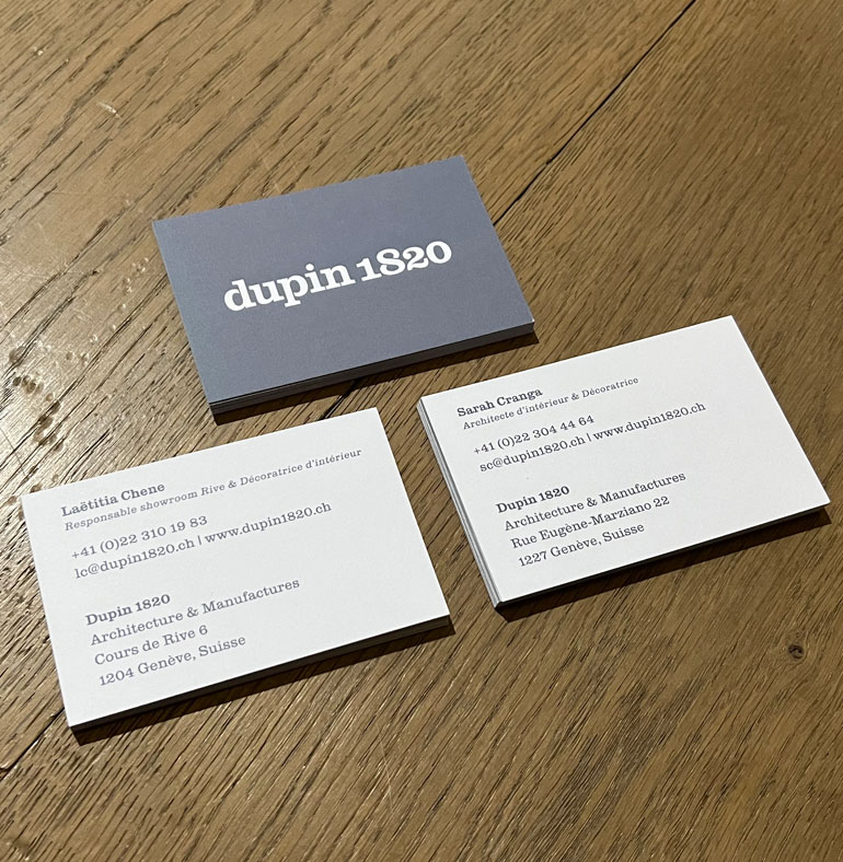 Dupin 1820 | Décoration