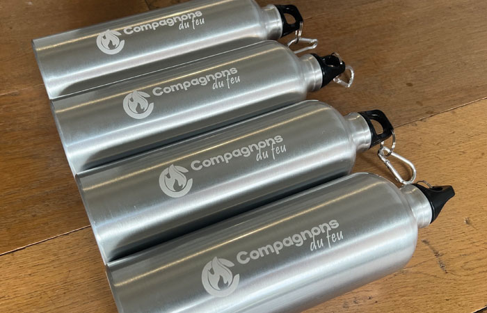 Commandez votre gourde personnalisée !