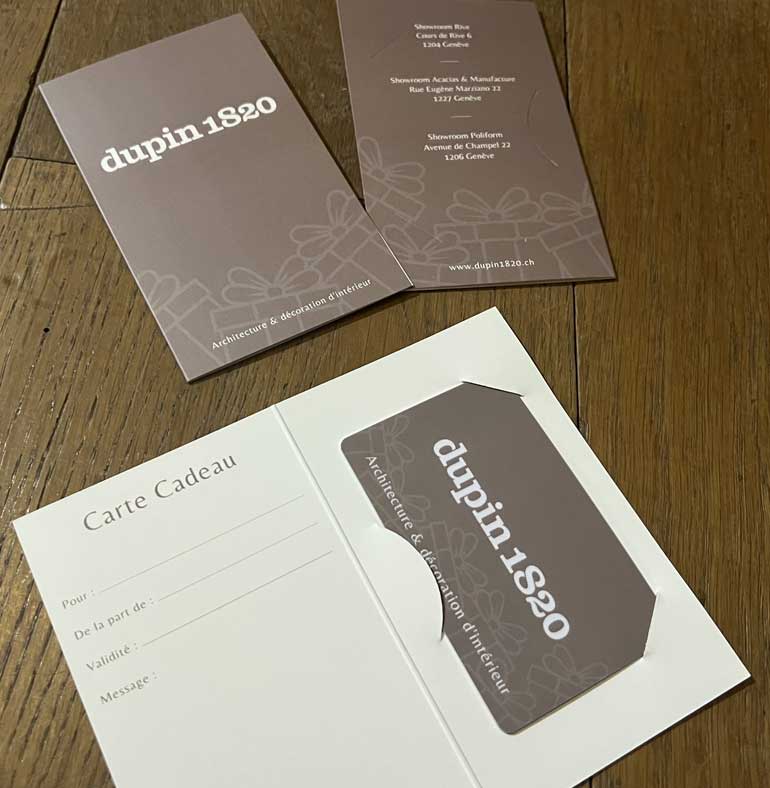 Dupin 1820 | Décoration