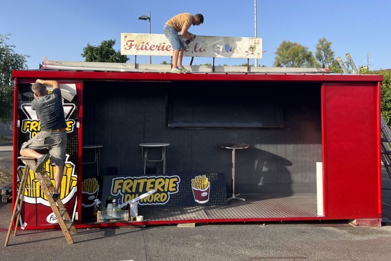 Habillage point de vente