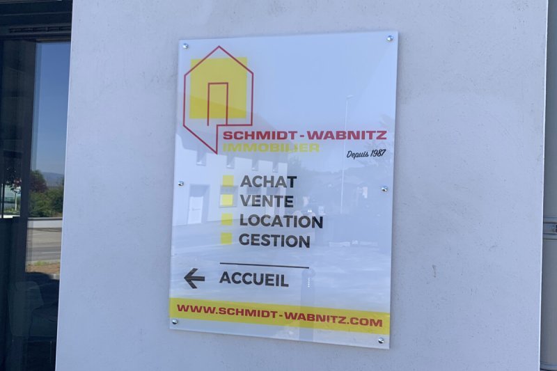 Panneau d'information