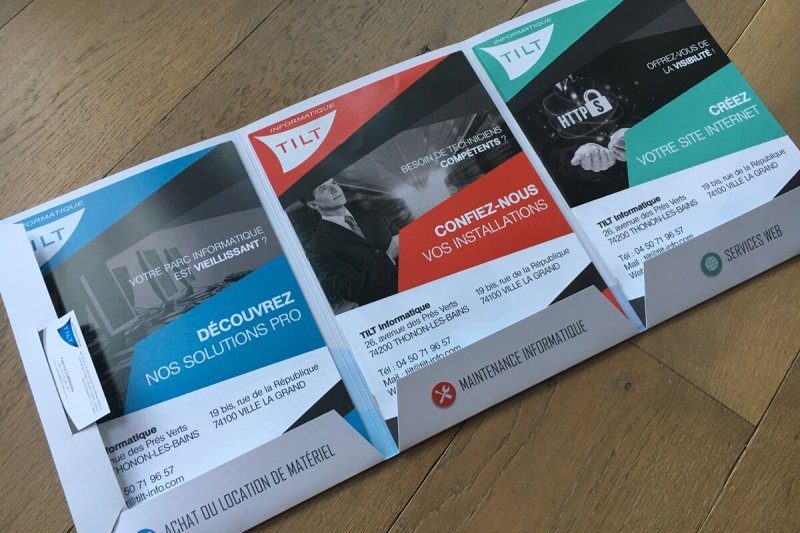Plaquette TILT Informatique par OAK Webdesign 3