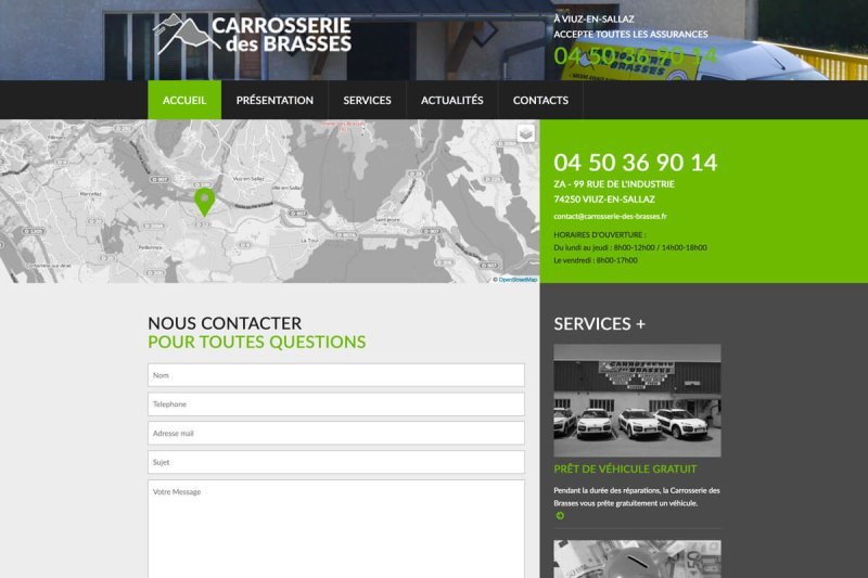 Fromulaire de contact