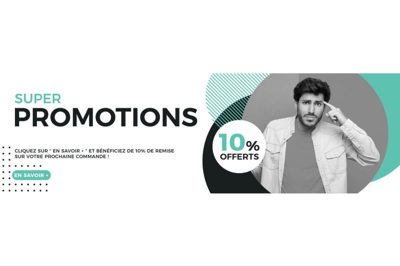 Bannière de promotion