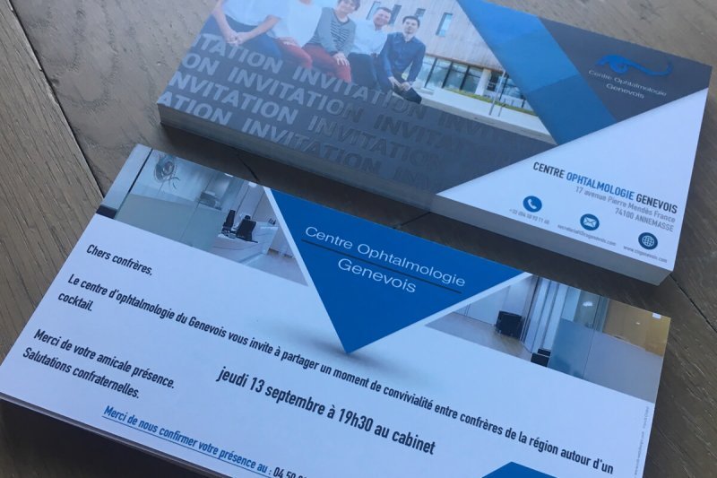 Carte invitation COG