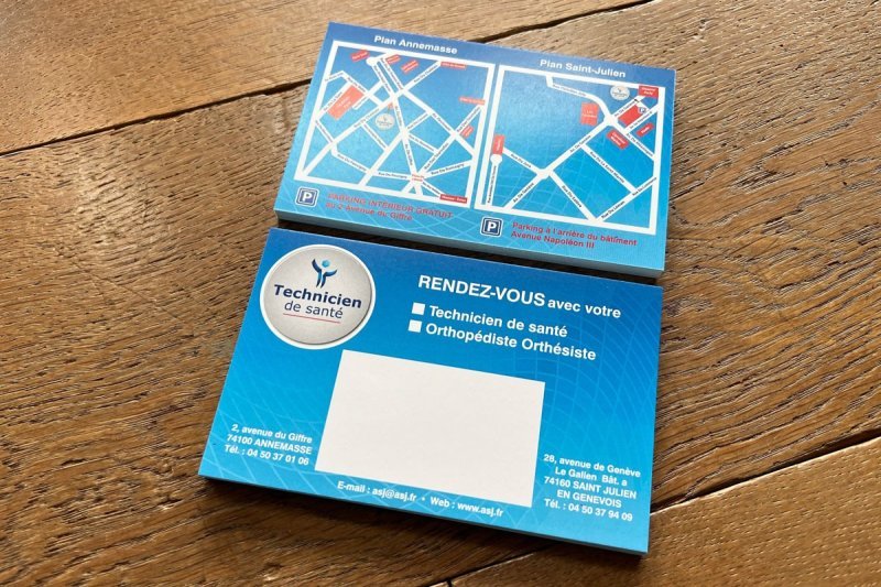 carte de rendez-vous