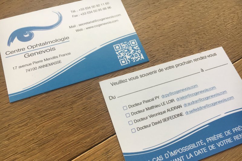 Carte de rendez vous