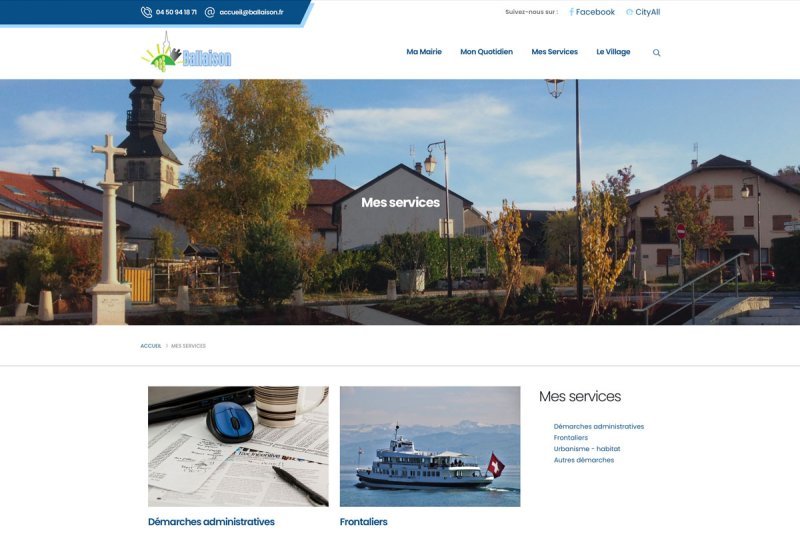 Site internet - Rubrique