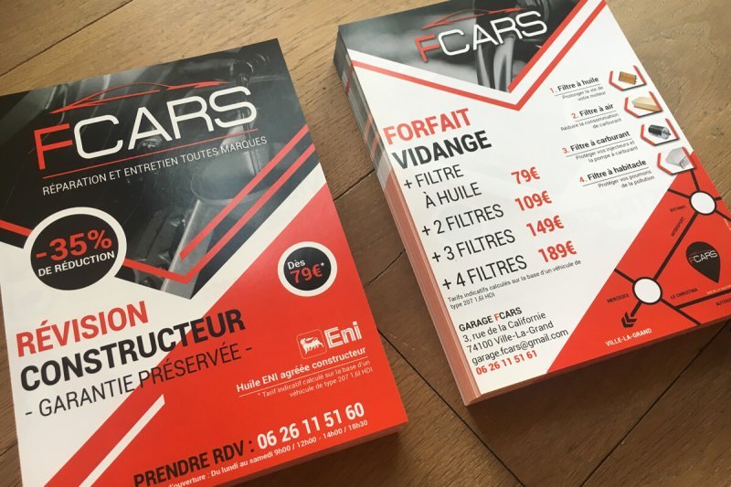 Flyer F CRAS par OAK Webdesign