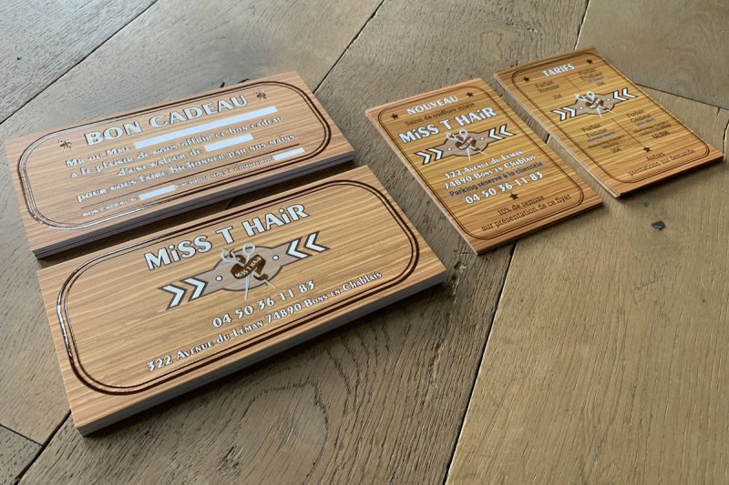 Bon cadeau & Flyer A6