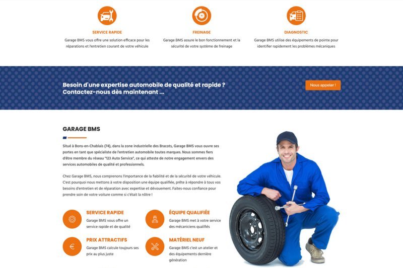 Site Internet - Services