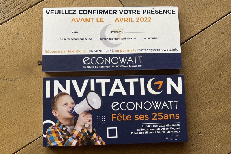 Carton d'invitation